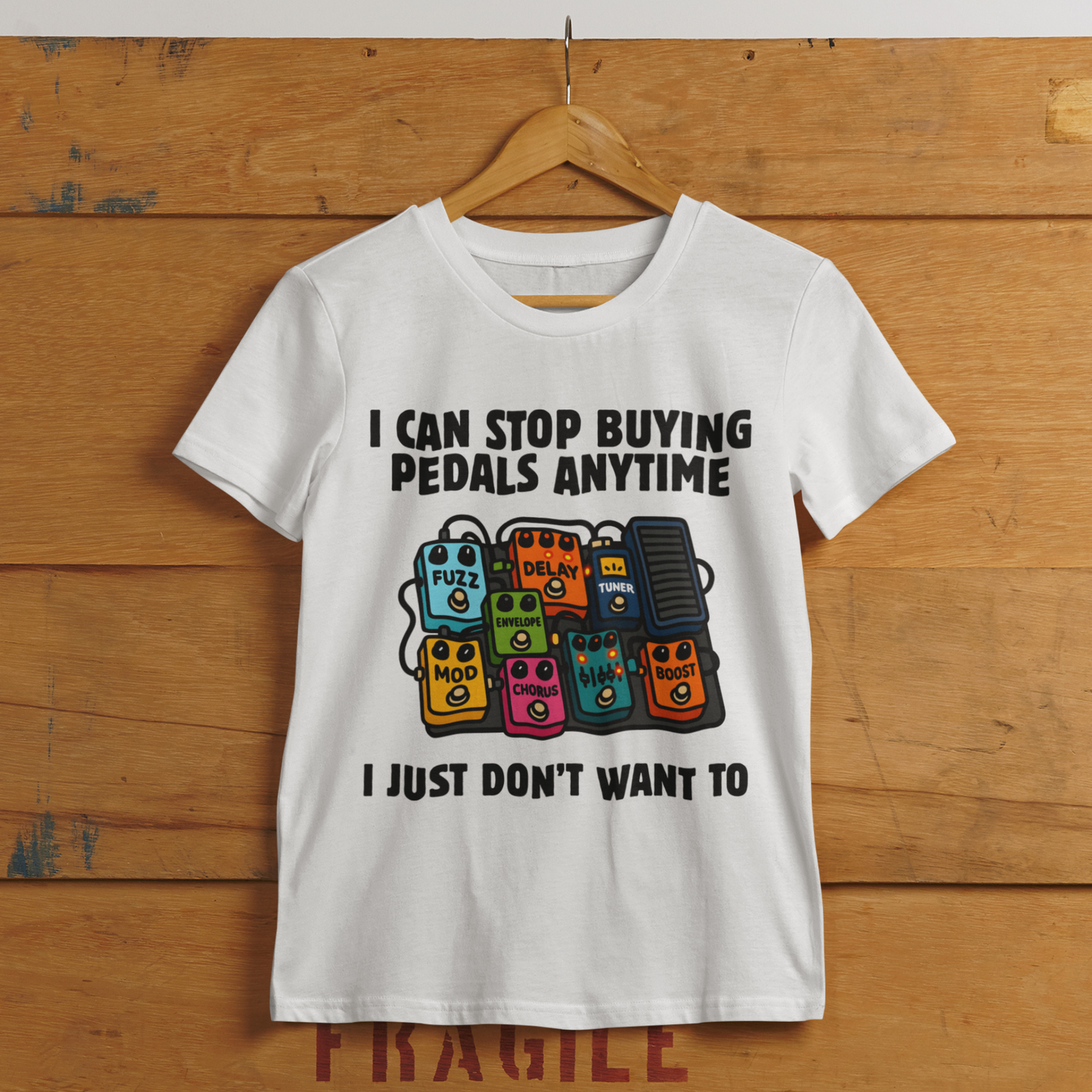 I Can Stop Buying Pedals Guitar T Shirt