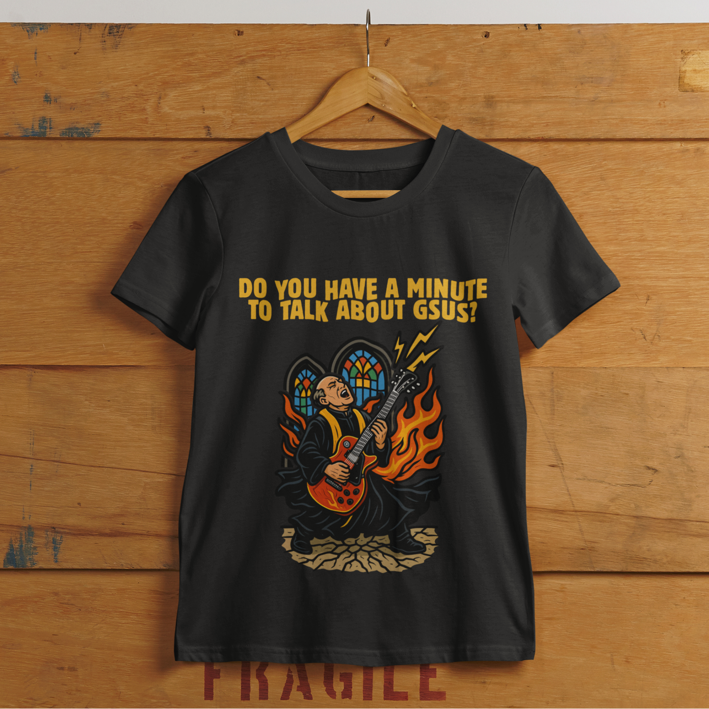 Talk About Gsus Guitar T Shirt