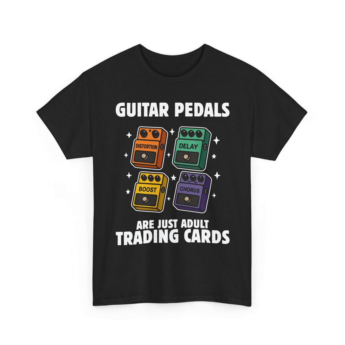 Guitar Pedals Are Trading Cards Guitar T Shirt