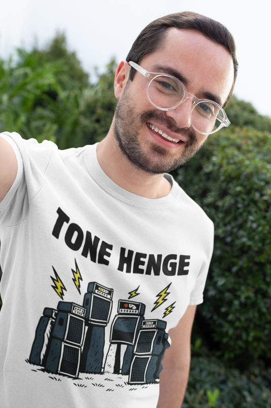 "Tone Henge" Vintage Rock Guitar Tee
